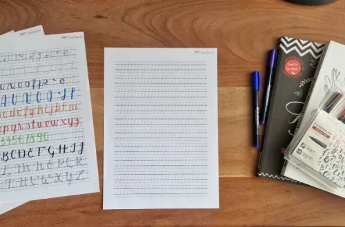 Apprendre le lettering