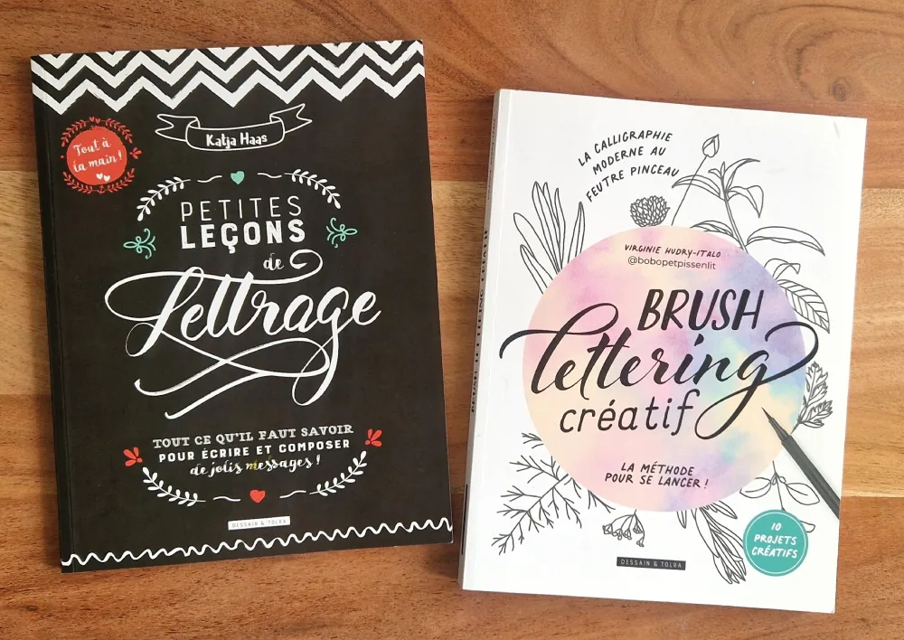 Livres pour apprendre le lettering