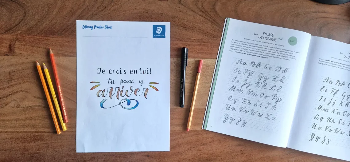 Citation fausse calligraphie